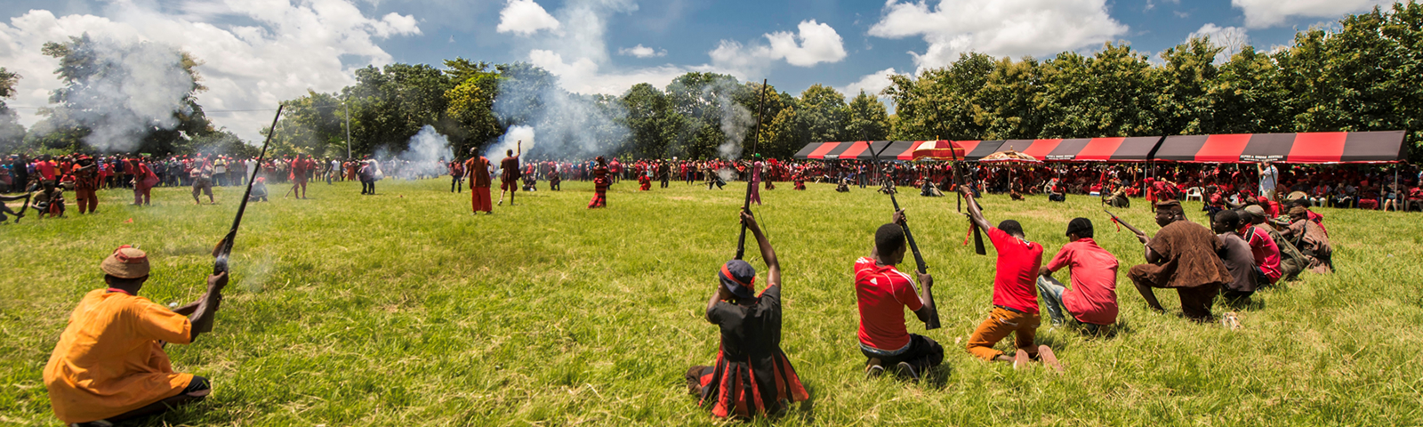 Warriors at Asogli State's Yam Festival